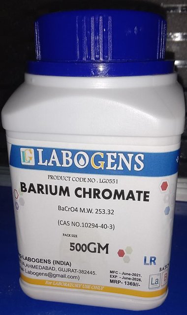 Buy LABOGENS BARIUM CHROMATE 500GM Online - Get 11% Off