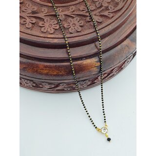 Elegant Alloy Gold Plated Mangalsutra for Women Traditional Indian Perfect Daily Wear Jewelry