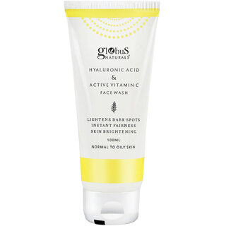Globus Naturals Hyaluronic acid and Vitamin C Face Wash