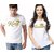 AkaaWC KING QUEEN GOLDEN COUPLE T-SHIRT