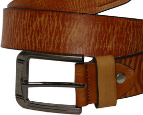 Red Line Men's Brown Leatherite Belt