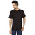 Red Line Mens Black Solid V-Neck T-Shirts