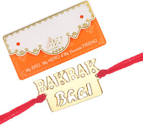 Vighnaharta BakBak Bhai Fancy Rakhi  VFJ1127RKG