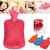 Non-Electric Hot Water Bottle  Rubber Bag  Warm Non-Electrical for Pain Relief  Muscle Relaxation- Multi Color