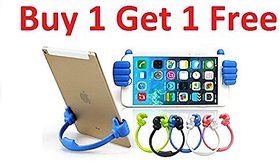 Love4ride Designer Stand Mobile Holder (Assorted Colors) - Pack of 2