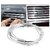 Love4ride Universal 3 Meter AC Car Vent Chrome Car Beeding