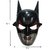 Fancy Plastic Superhero Bat Man Face Mask/Costume Mask For Kids, Men  Women (Standard Size)