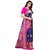 Block Print Blended Silk Saree With Blouse