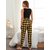 Code Yellow Women Yellow Check Printed Cotton Lower