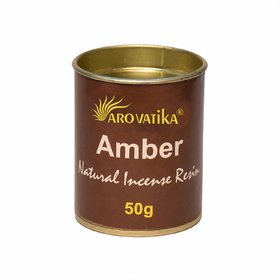 Aromatika Amber Incense Resin Jar of 50 gm.
