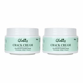 Globus Naturals Crack Cream Green 50 gm, Srt of 2