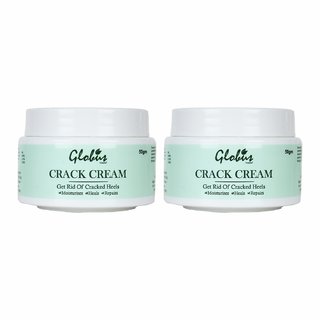 Globus Naturals Crack Cream Green 50 gm, Srt of 2