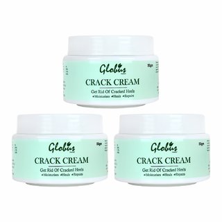 Globus Naturals Crack Cream Green 50 gm, Srt of 3