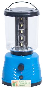 Solar LED Lamp cum Lantern with 360 degrees white LED lighting, inbuilt battery  solar panel - 6 Modes