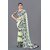Meia Georgette Satin Patta Saree With Blouse Piece
