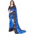 Meia Georgette Satin Patta Saree With Blouse Piece