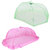 IGNOTO Polycotton Mosquito net for New Born Baby/Kids (Pack of 2)  King and Queen Size Bed/Double Bed machardani