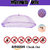 IGNOTO Polycotton Mosquito net for New Born Baby/Kids (Pack of 2)  King and Queen Size Bed/Double Bed machardani