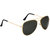 Kanny Devis Aviator Unisex Sunglasses Combo of 2(300-DRNOGOLD)