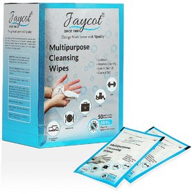 Jaycot Multipurpose Cleansing Wipes (50 Wipes)