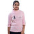  Red Cotton Blend Turtle Neck Sweatshirt for Girls/Women By Ww Won Now
