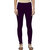 Women's Grey Cotton Blend Leggings By Ww Won Now