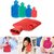 Hot Water Bottle Bag For Pain Relief Rubber Bottle Heating Pad Non Electric Warm Bag Multi Color