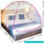 Silver Shine Pink Mosquito Net Foldable Double Bed Net King Size Pack Of 3