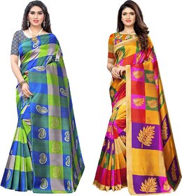 SVB Sarees Mysore Silk Saree Combo Of 2 Saree