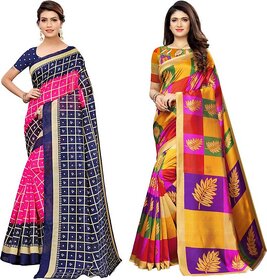 SVB Sarees Art Silk Saree Combo Of 2 Saree