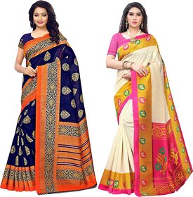 SVB Sarees Art Silk Saree Combo Of 2 Saree