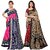 SVB Sarees Silk Printed Saree Combo Of 2 Saree