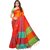 SVB Saree Orange Chanderi Saree With Tassels