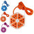 DSS Smart HEXAGON SHAPED POWER EXTENTION WITH 4 USB PORT  4 THREE PIN SOCKET WITH 10A CURRENT  1.3 M CORD (Multicolor)