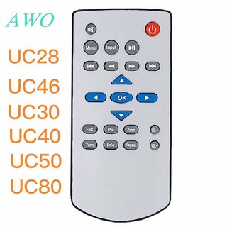 Buy New Replacement remote for Unic projector UC46 UC40 uc68 uc28 uc36 ...