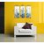 Blue Tree With Golden Birds UV Coated 6MM MDF Home Decorative Gift Item Painting 15 inch X 18 inch