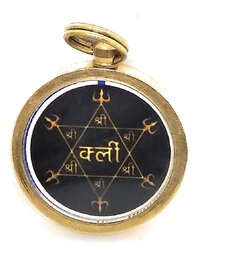 Ashtadhatu  Klin  Vashikaran Yantra Locket In Gold Plated For Impress  Attract Any Person You Want