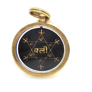 Ashtadhatu  Klin  Vashikaran Yantra Locket In Gold Plated For Impress  Attract Any Person You Want