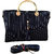 Trendchicks blue stripe handbag for women  girls