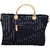 Trendchicks blue stripe handbag for women  girls