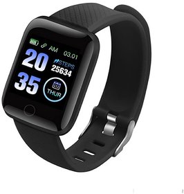 Axtron ID116 Waterproof Smart Watch with SpO2 with Blood Oxygen Monitoring, Continuous Heart Rate, Full Touch
