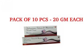 Melnor Skin Whitening Cream (Pack of 10 pcs.)20 gm each
