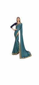 Apnatva Geogrettee Floral Print Saree