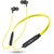 Ubon Wireless Earphone Neckband BT5200 Bass Factory 2.0 Bluetooth Headset  (Yellow, In the Ear)