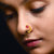 Oxidised Gold with Artificial stone and beads Alloy Maharashtrian Cultural Nath Nathiya./ Nose Pin for women.
