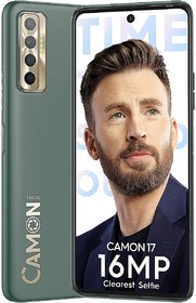 Tecno Camon 17 (Spruce Green, 6GB RAM, 128GB Storage)