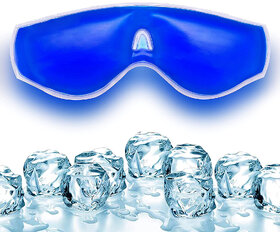 Relaxing Gel Eye Mask with Strap-on Cooling Relaxation for Tired Eyes, (Pack Of 1 )