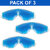 Cooling Gel Relaxing Eye Mask for Dark Circles, Dry Eyes, Cooling Eyes Pain Relief (Pack Of 3 )