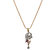 Lucky Jewellery 18K Gold Plated American Diamond Pendant
