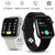 Solymo T-55 Smart Fitness Watch Band Black Fitness Tracker Smartwatch Prime